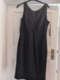Autograph 12 Black Lined Sleeveless Dress