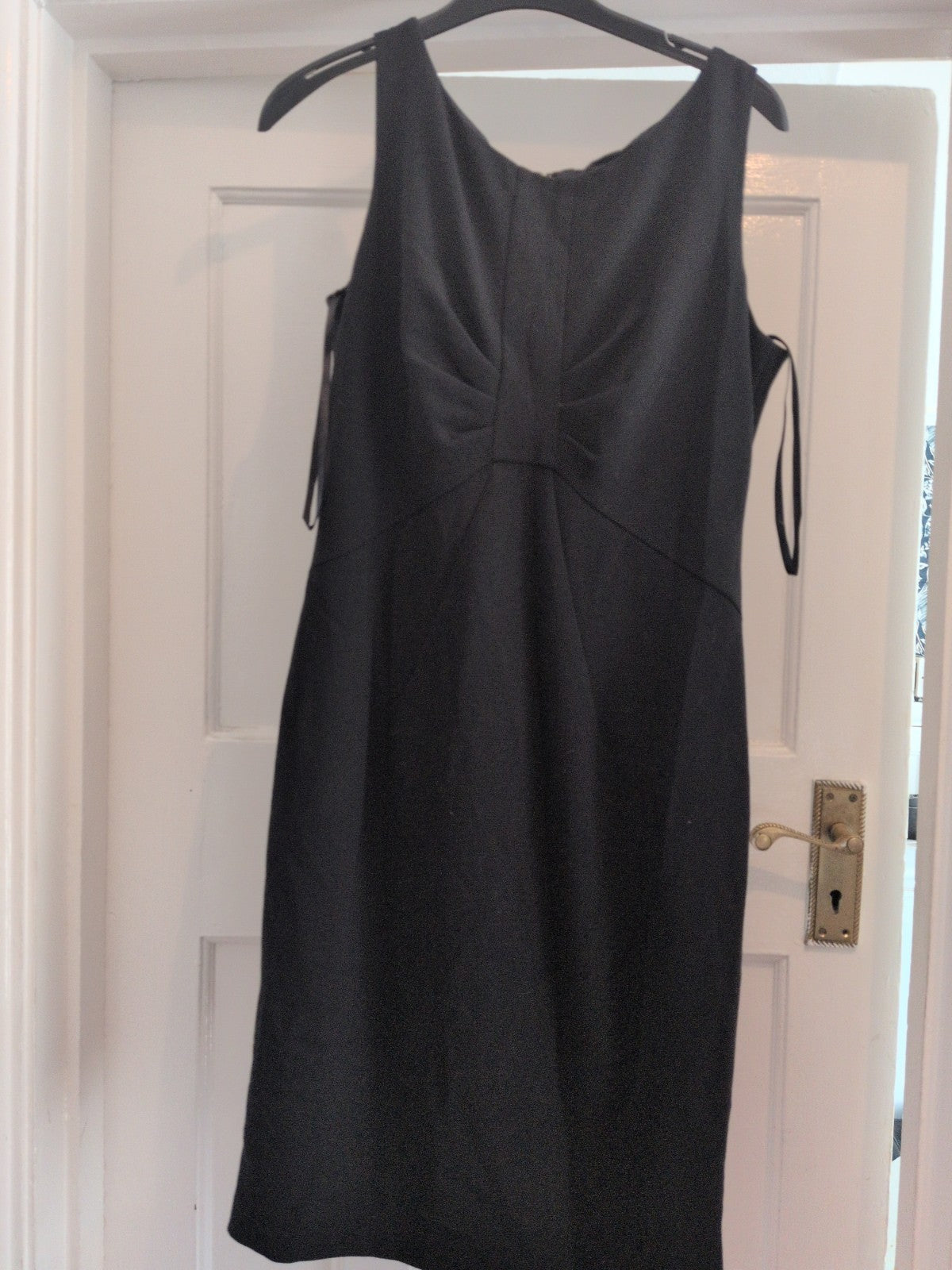 Autograph 12 Black Lined Sleeveless Dress