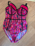 Ladies Simply Yours Size 36E Padded Pink Swimming Costume