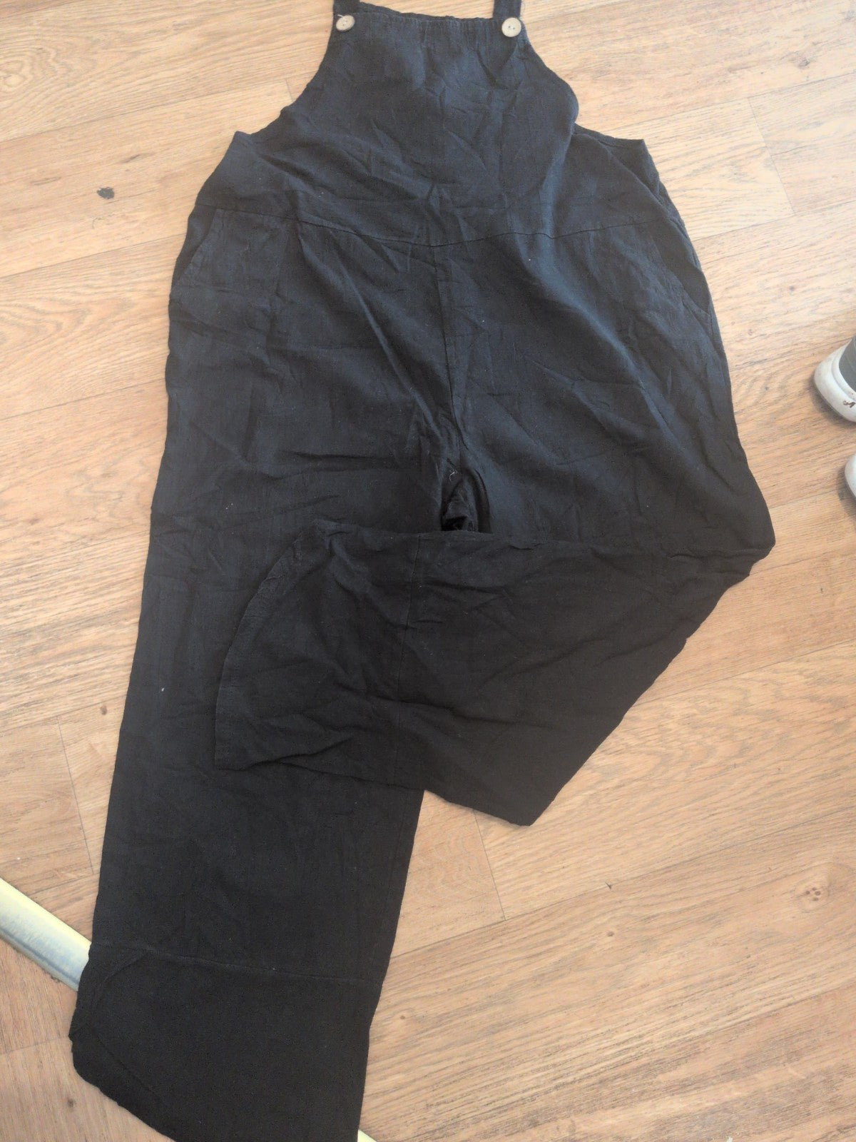 Ladies Size XL Black Sleeveless Jumpsuit