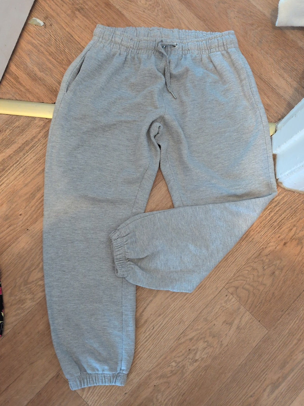 Mens Pep&Co Size Large Grey Jogger Bottoms (Bobbling)