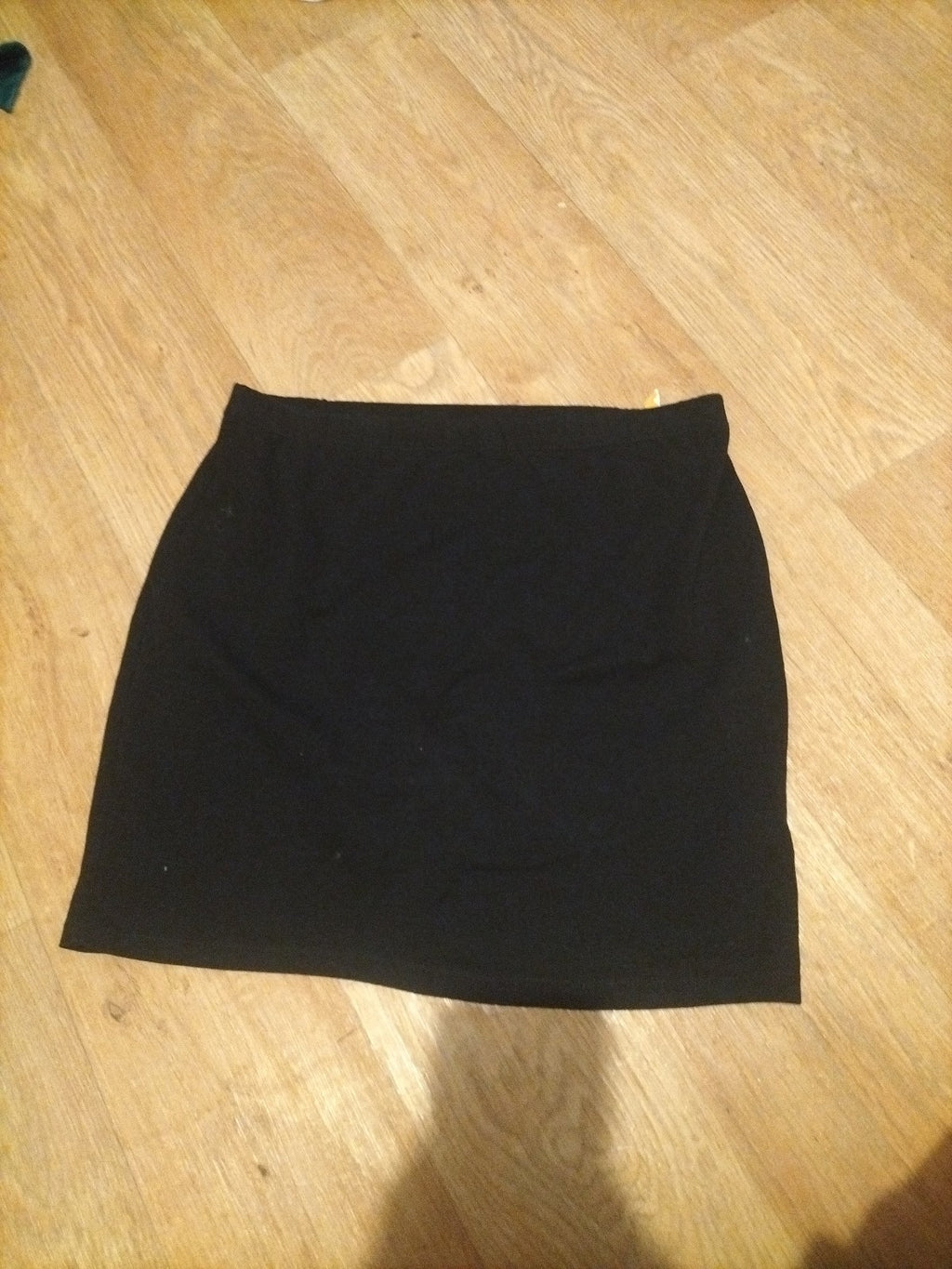 Ladies Primark Size 8 Short Black Mini Skirt