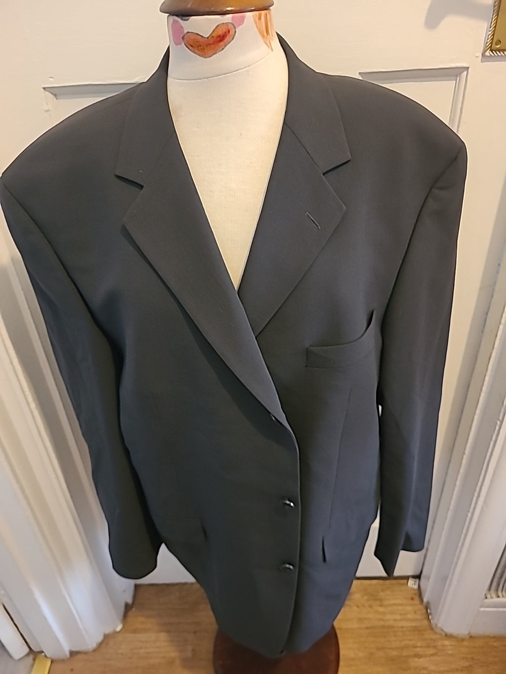 Mens Ciro Citterio Size 46S Dark Grey Suit Blazer