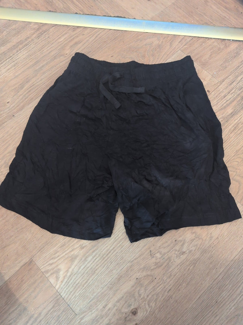 Ladies George Size XS Black Elasticted Shorts