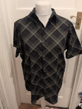 Burton Large Black And Gold Short Sleeve Shirt