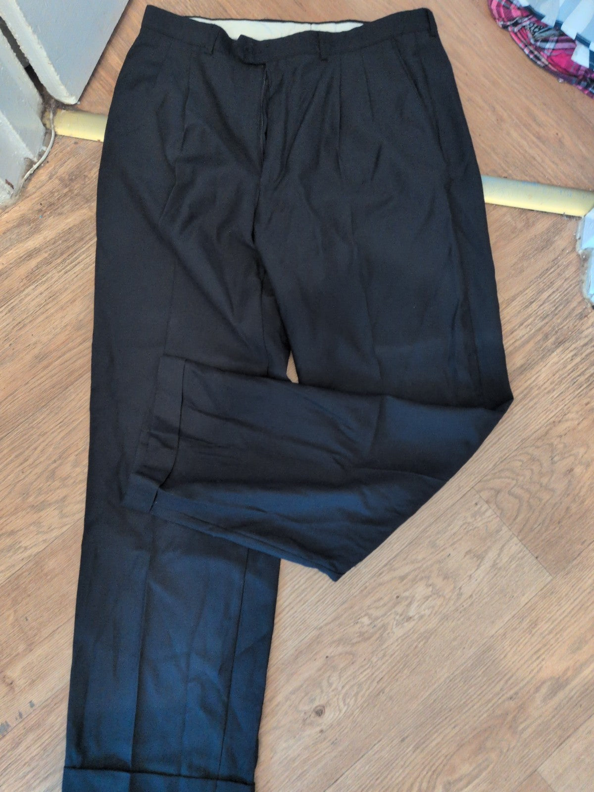 Jaeger 50R Drop 7 Navy Trousers
