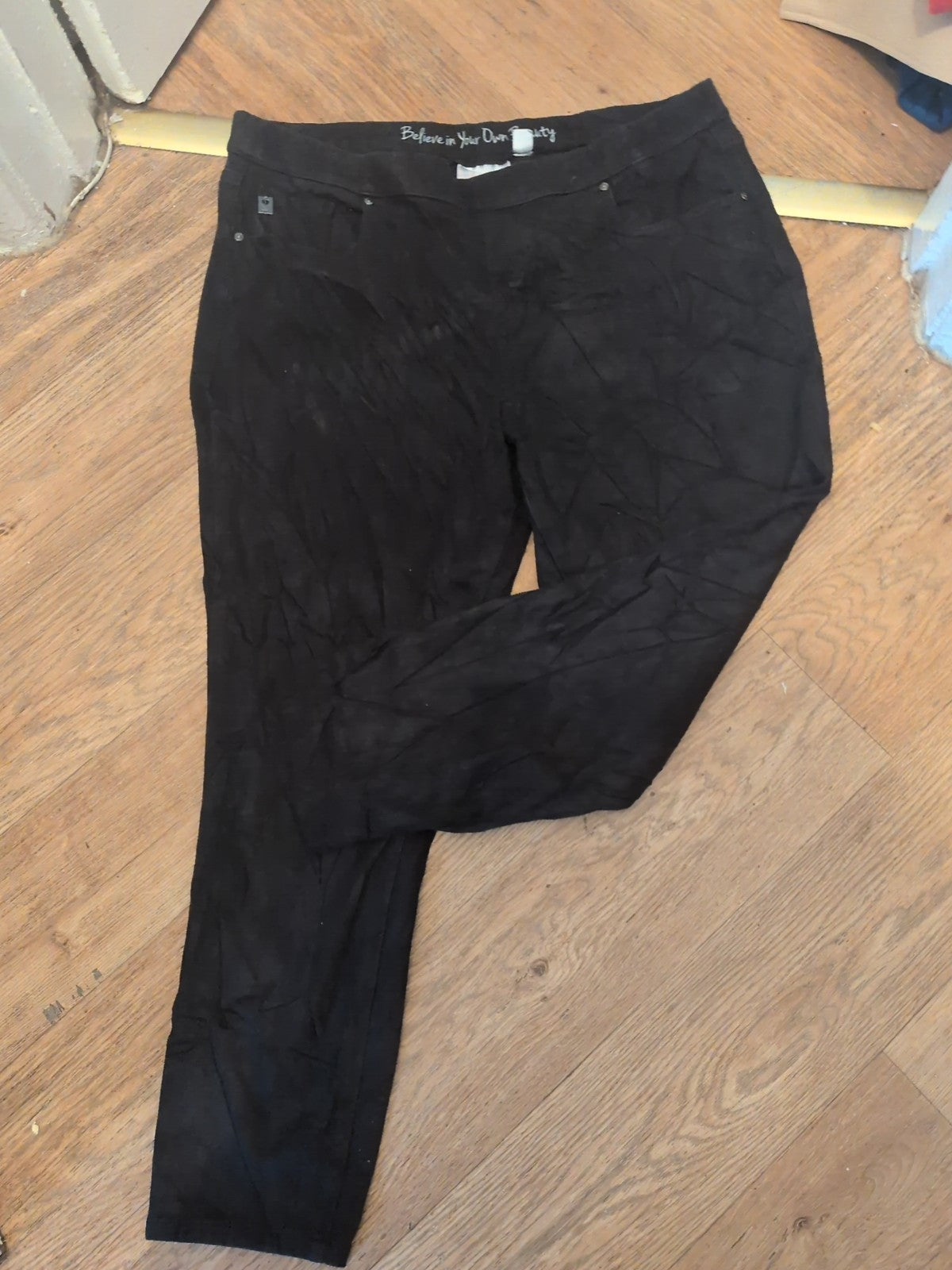 Belle 16 Kim Gravel Black Jegging