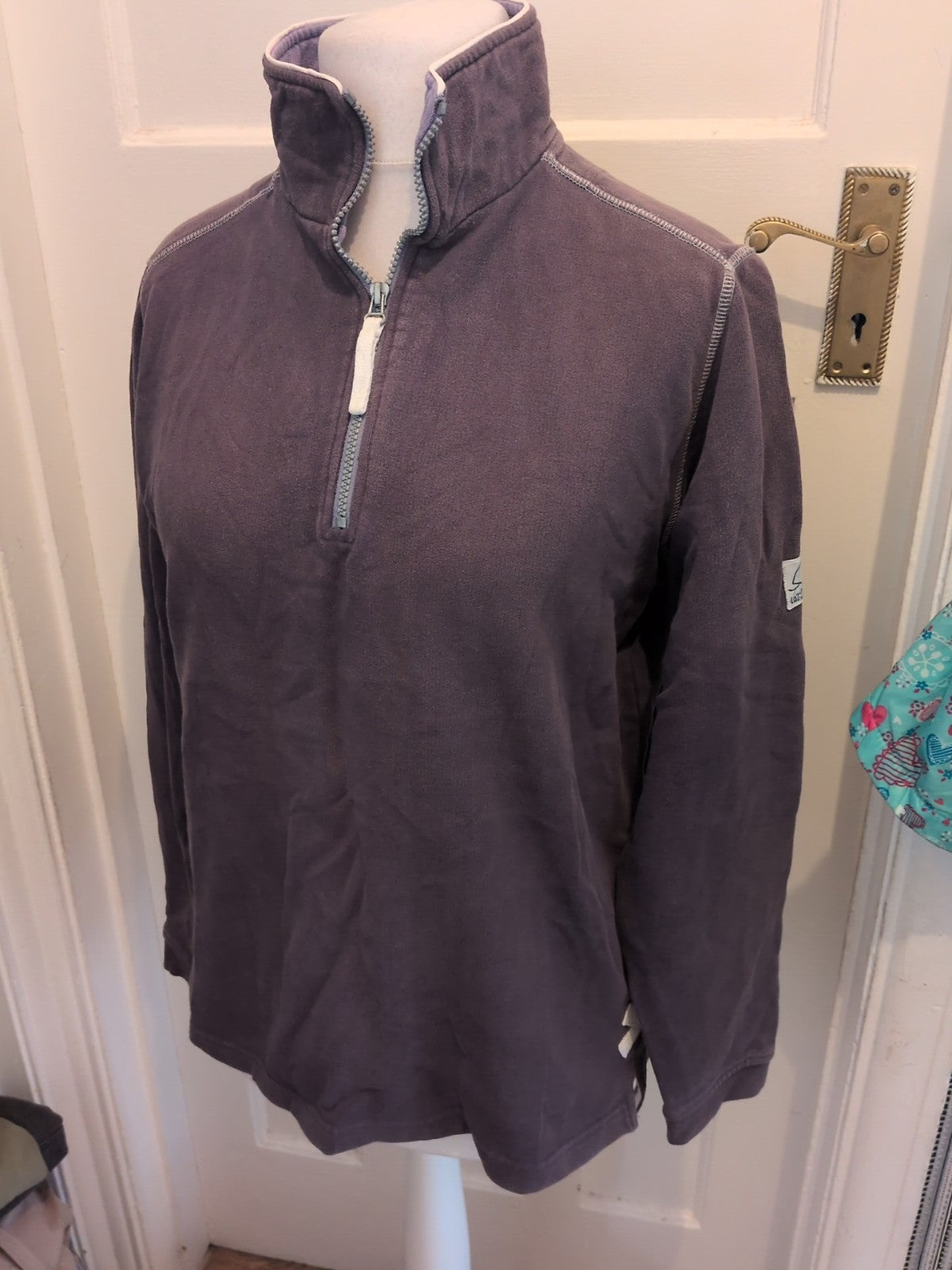 Lazyjacks Small Pale Purple Collared Jumper