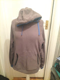 Mens Workwear Size M Grey Pullover Hoodie