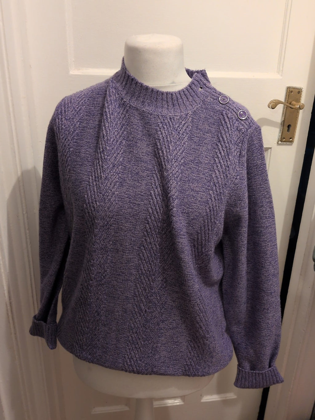 Honor Millburn 18-20 Purple Toned Jumper