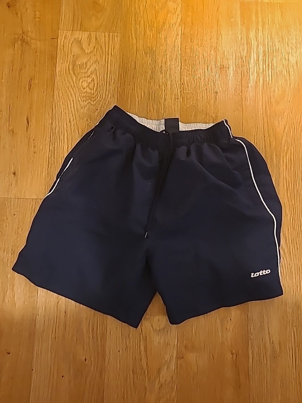 Boys Lotto Size Large Boy Navy Elasticated Swim Shorts