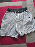 Destruct Medium Grey Sweat Shorts