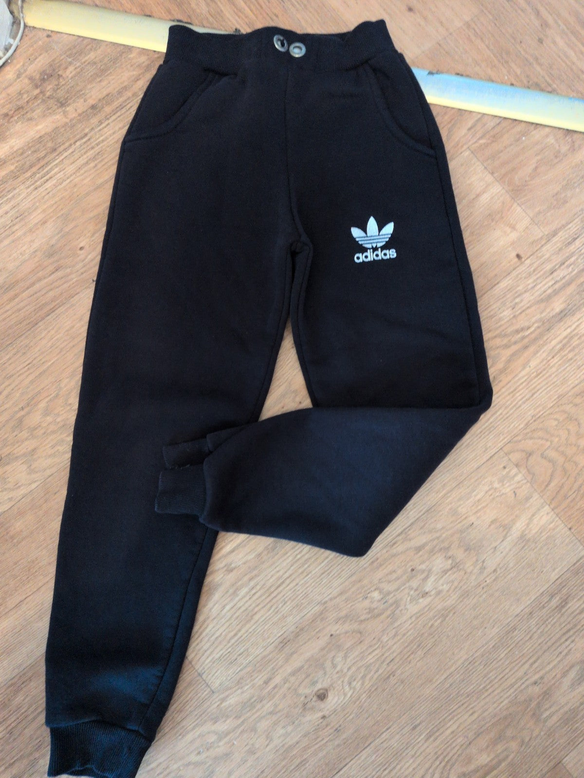 Boys 9 Years Navy Adidas Jogger