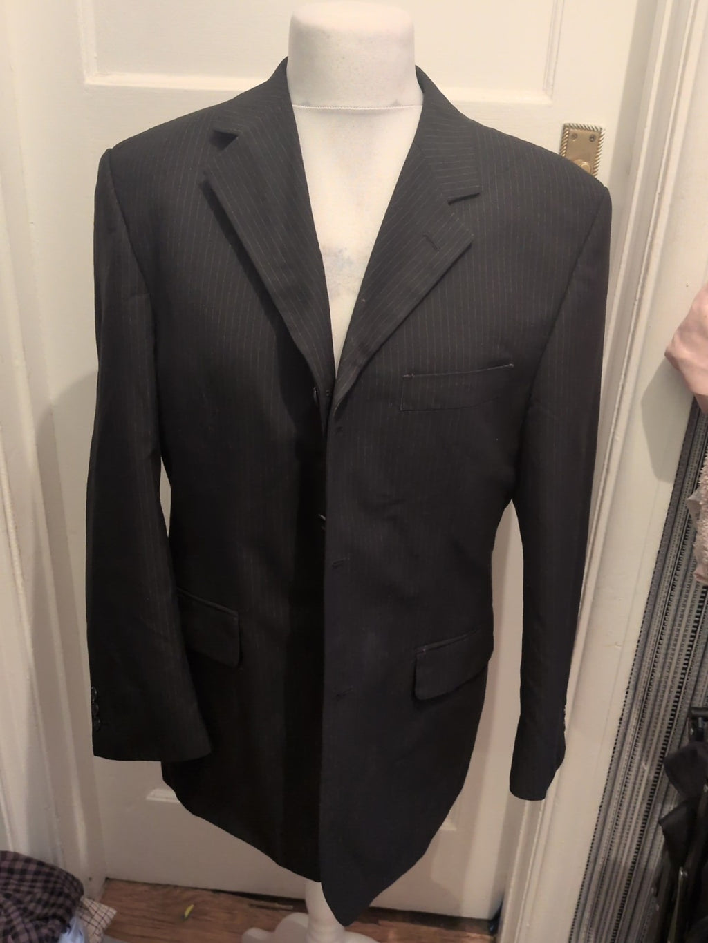 Genesis 42" Pinstripe Suit Jacket