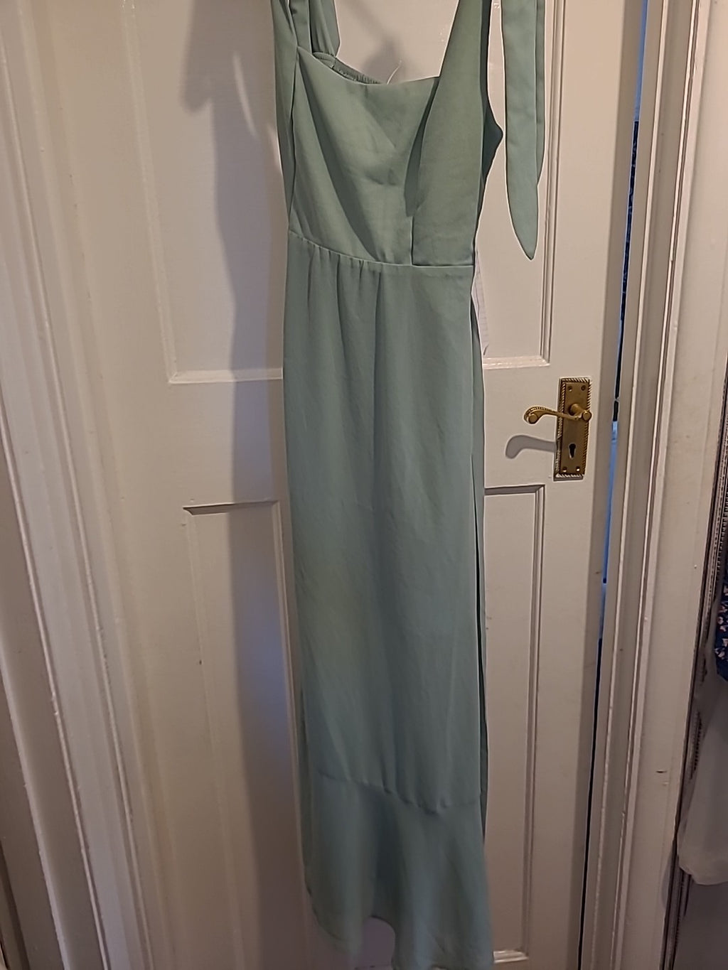 Ladies Shein Size Medium Mint Long Length Sleeveless Dress