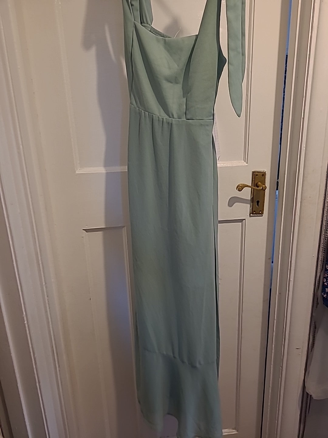 Ladies Shein Size Medium Mint Long Length Sleeveless Dress