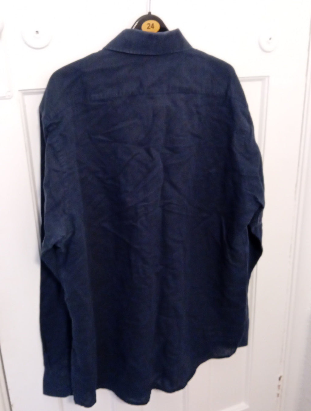Mens XL Navy Long Sleeved Shirt