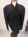 XL Dark Grey With Fleck Wool Suit Jacket