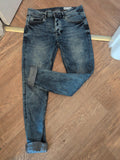 Mens Denim&Co Size 32/32L Skinny Stretch Blue Jeans