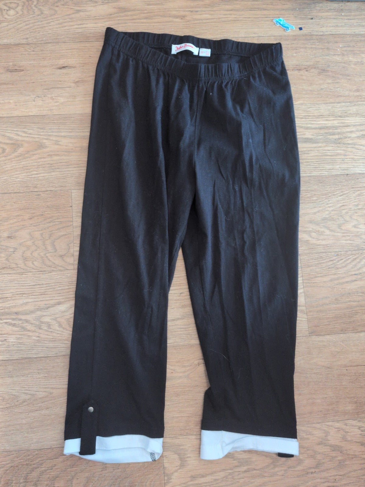 John Banner Medium Black With White Trim Leggings