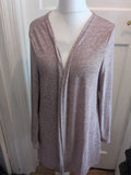 Large Blush Pink Fleck Open Blouse