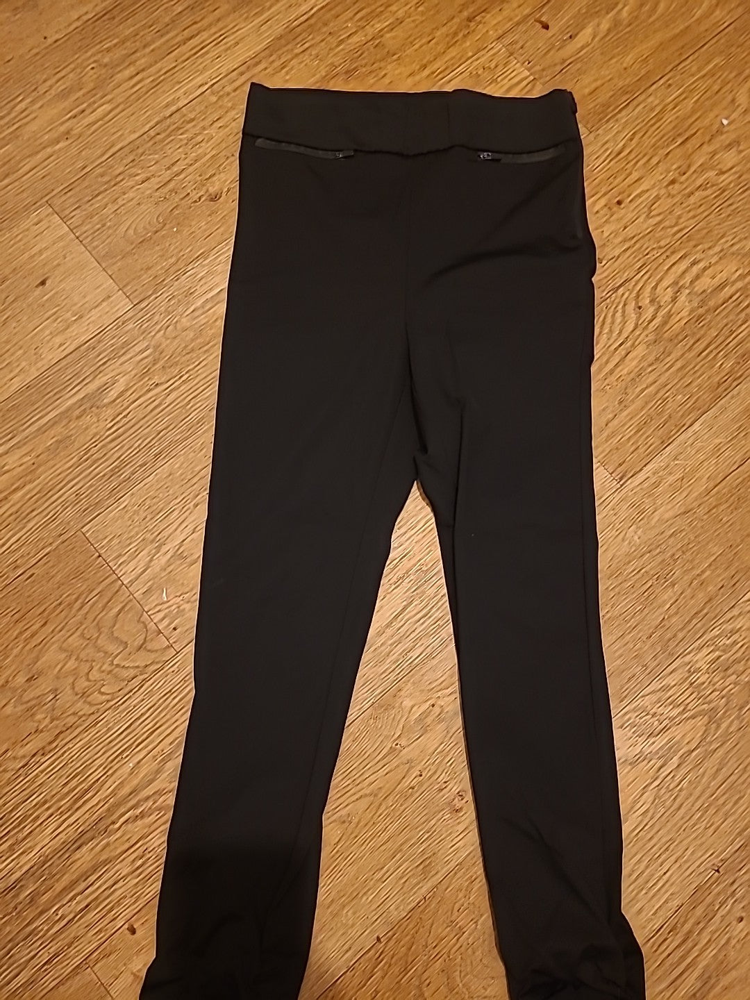 Ladies Zara Size Medium Black Tight Fit Trousers