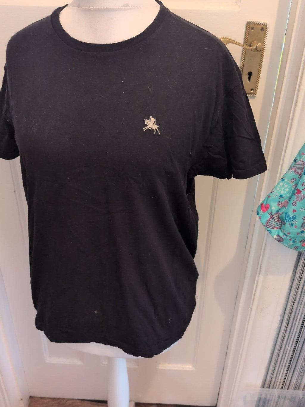 West Polo Medium Black Short Sleeve T-shirt