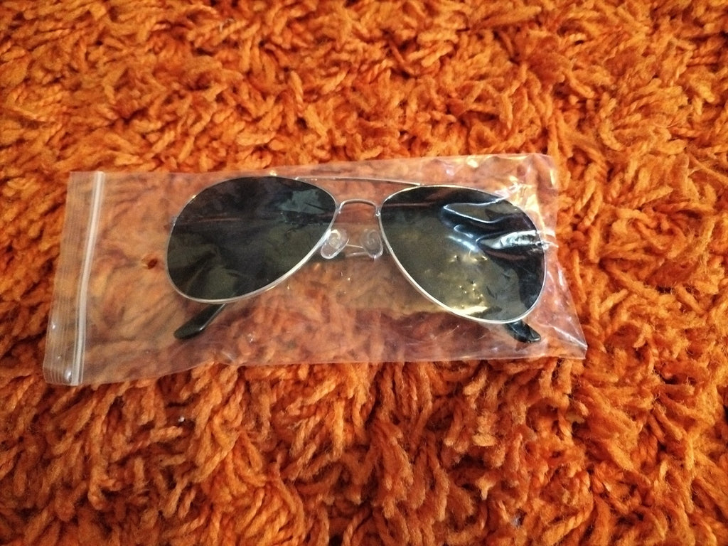 Unisex Black Tinted Sunglasses