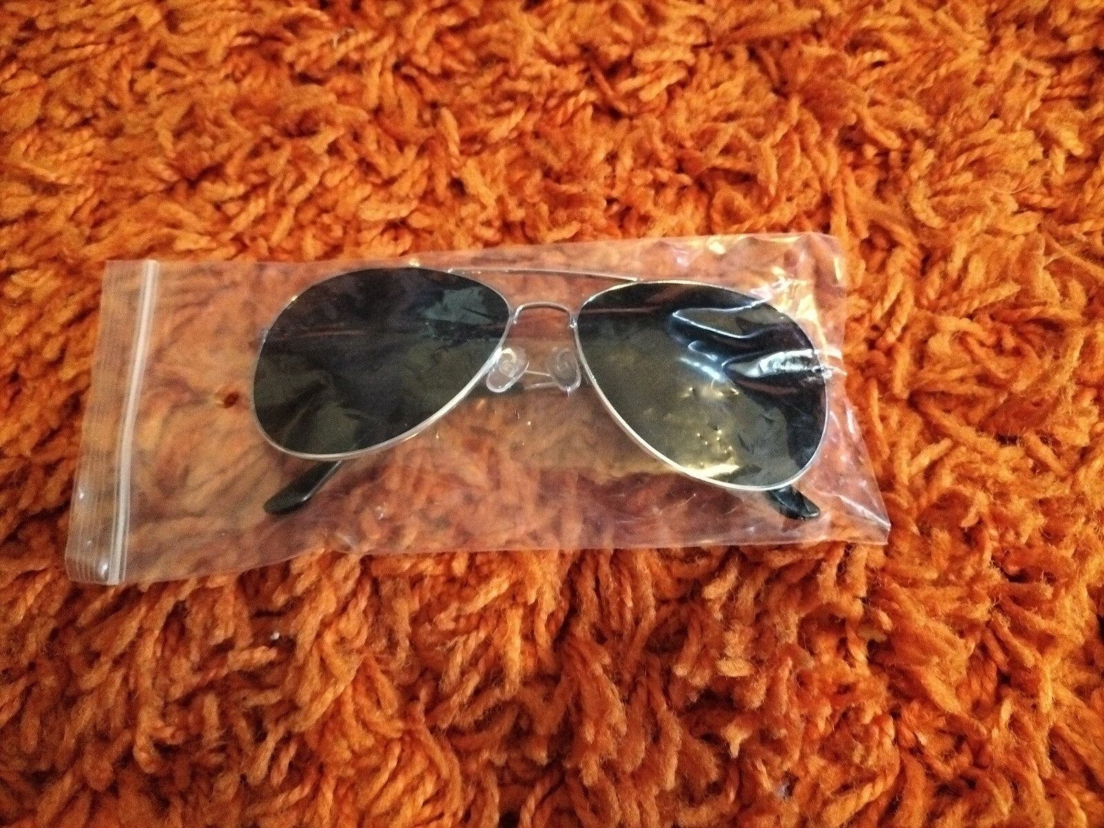 Unisex Black Tinted Sunglasses