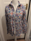 Turner & Sanderson 16" Multicoloured Floral Long Sleeve Shirt