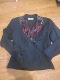 Ladies Dorothy Perkins Size 12 Black Long Sleeve Jacket