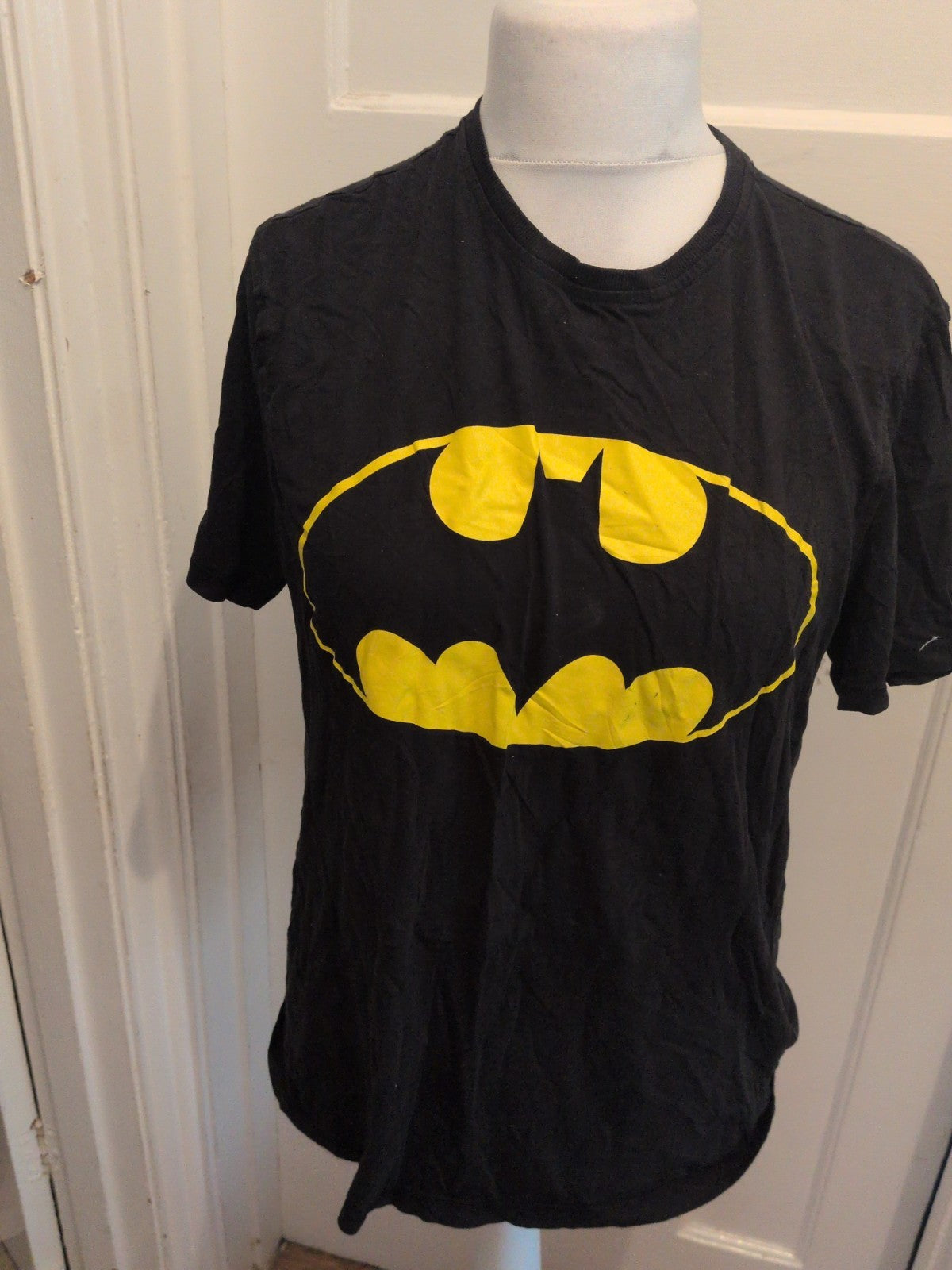 George Large Black Batman Short Sleeve Pyjama Top