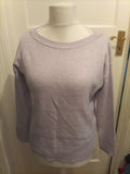 Primark Xs Purple Long Sleeved Pullover Jumper