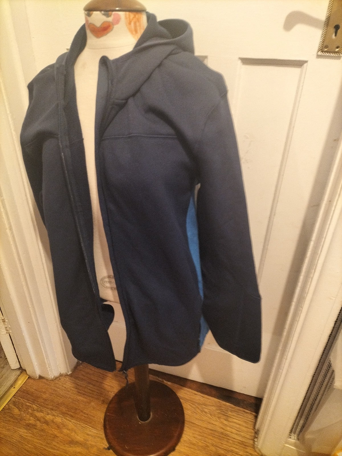 Mens Crivit Size XL Navy And Blue Zip Through Jacket