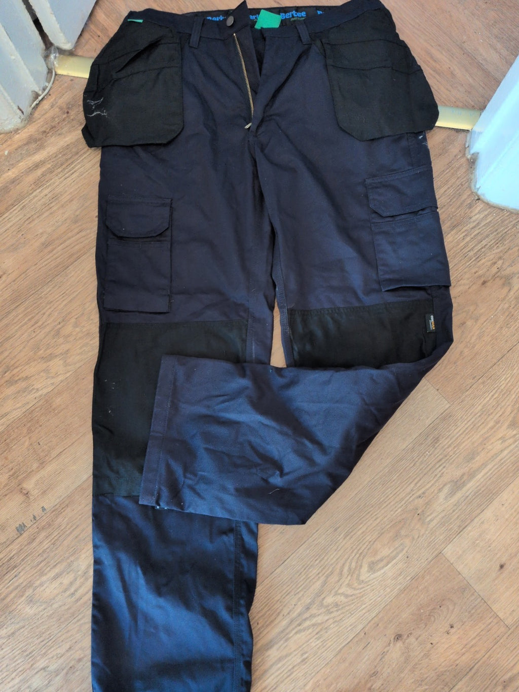 Bertee 34T Navy Uniform Cargo Work Trousers