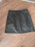 Primark 10 Green Short Straight Skirt