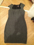 Ladies Vince Camuto Size 8 Grey Flecked Sleeveless Dress
