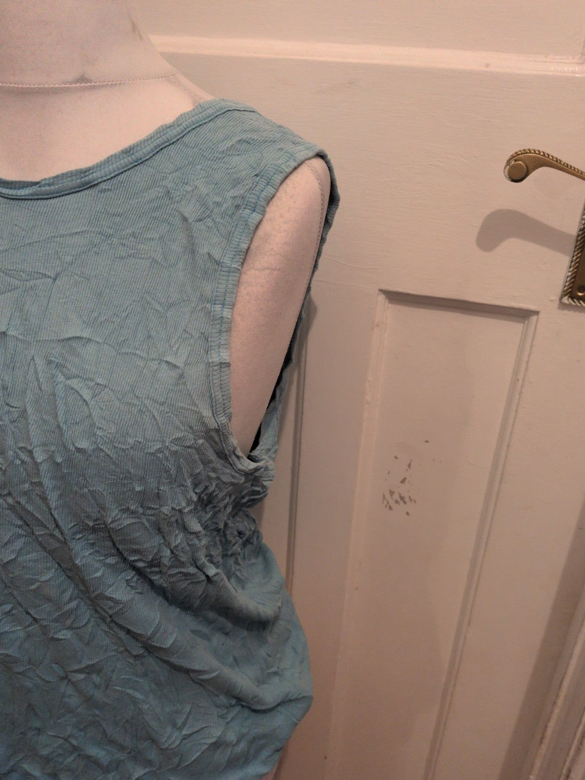 F&F Med Aqua Sleeveless T-shirt Ladies