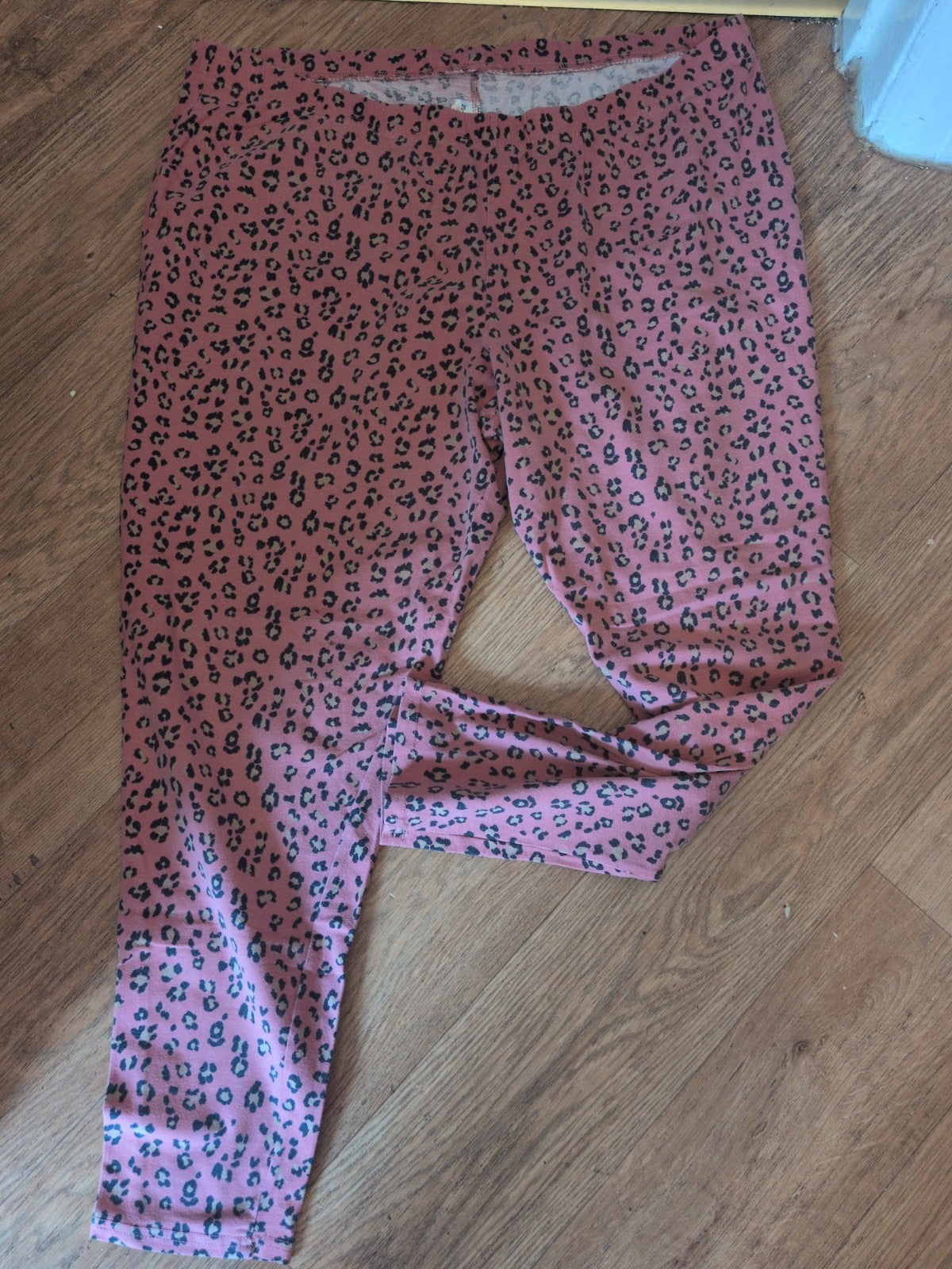 Ladies Pj Bottoms Size 20-22 George Pink And Black