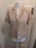 Windsmoor 10 Beige Lined Blazer