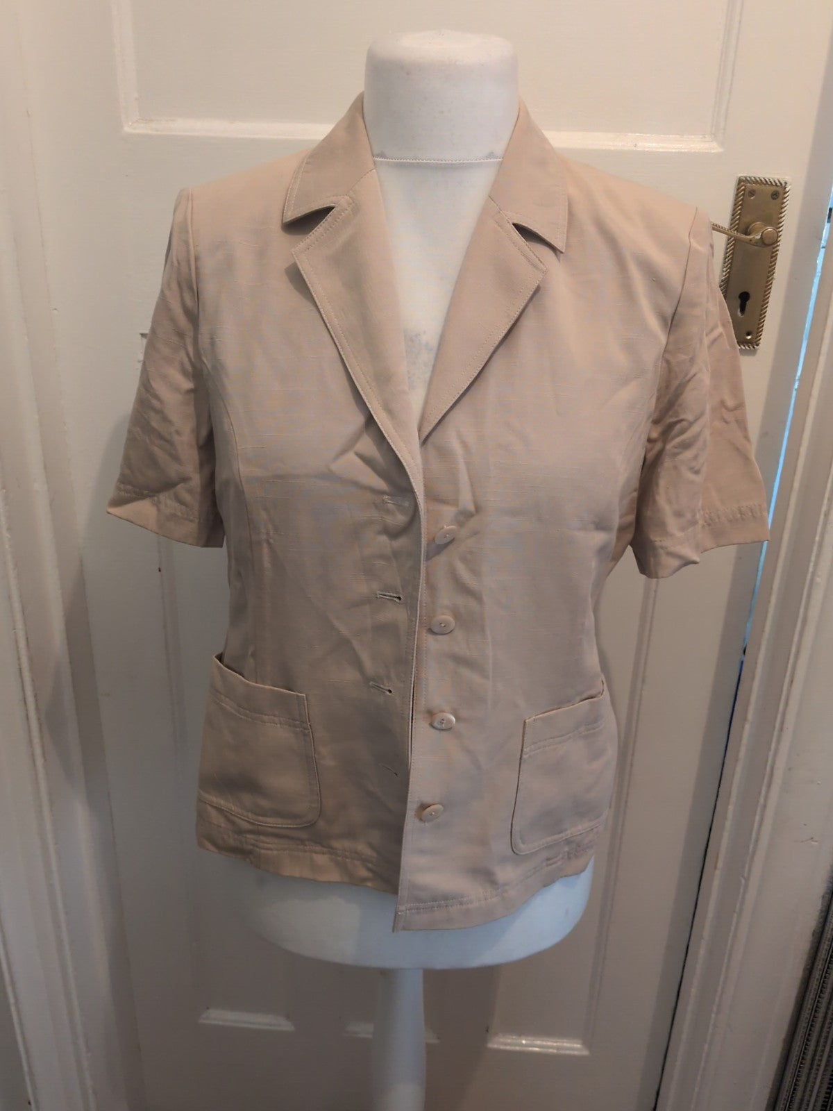 Windsmoor 10 Beige Lined Blazer