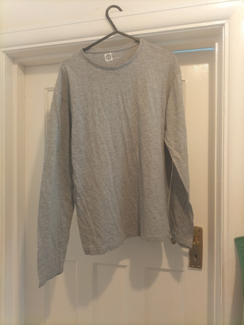 Mens Primark Size XS Grey Long Sleeved Tshirt