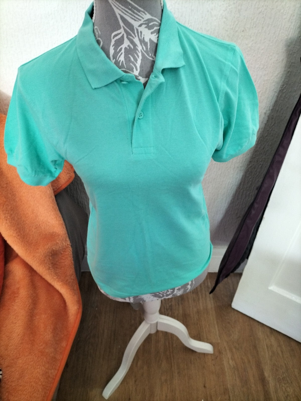 Boys B&C 9-11 Years Turquoise Polo Shirt