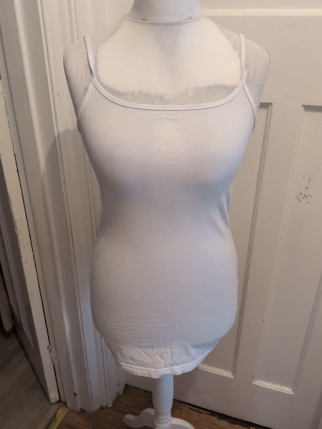 Papaya 12 White Sleeveless Cami