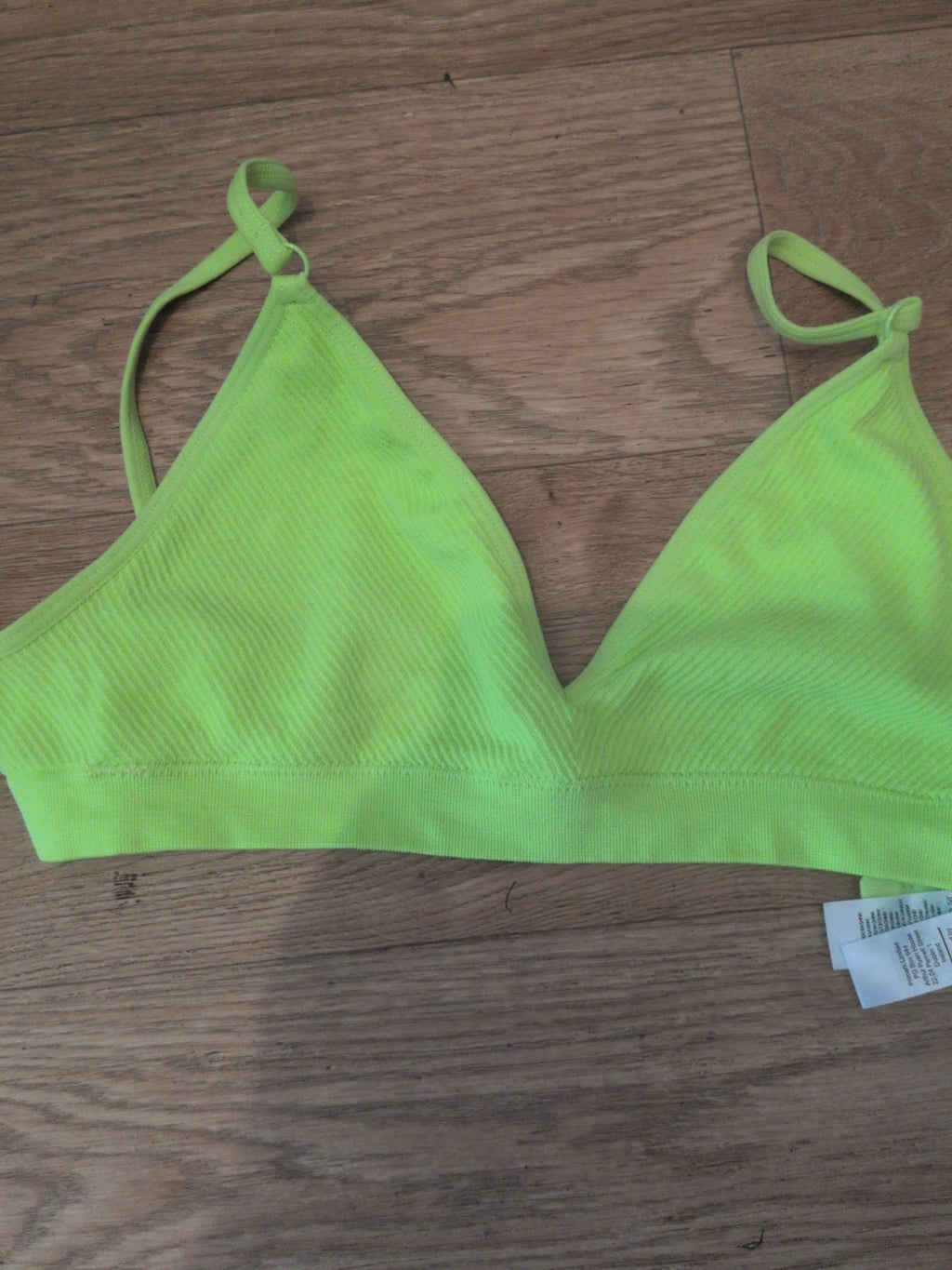 Primark 10-12 Lime Bralette