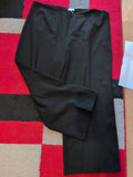 Ladies East Size 18 Black Straight Leg Trousers