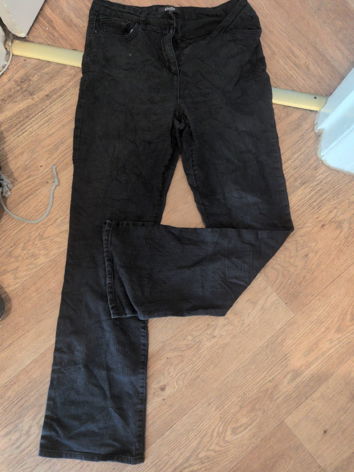 Studio Denim 10 Black Bootcut Jeans