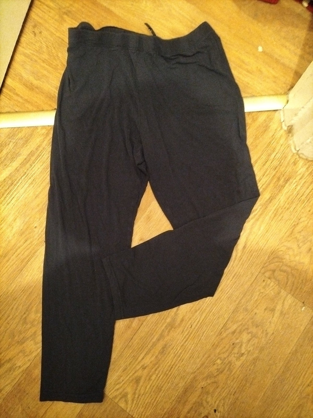 2XL Navy Elasticated Leggings