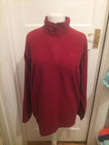 Mountain Warehouse Large Deep Red Pullover Jumper