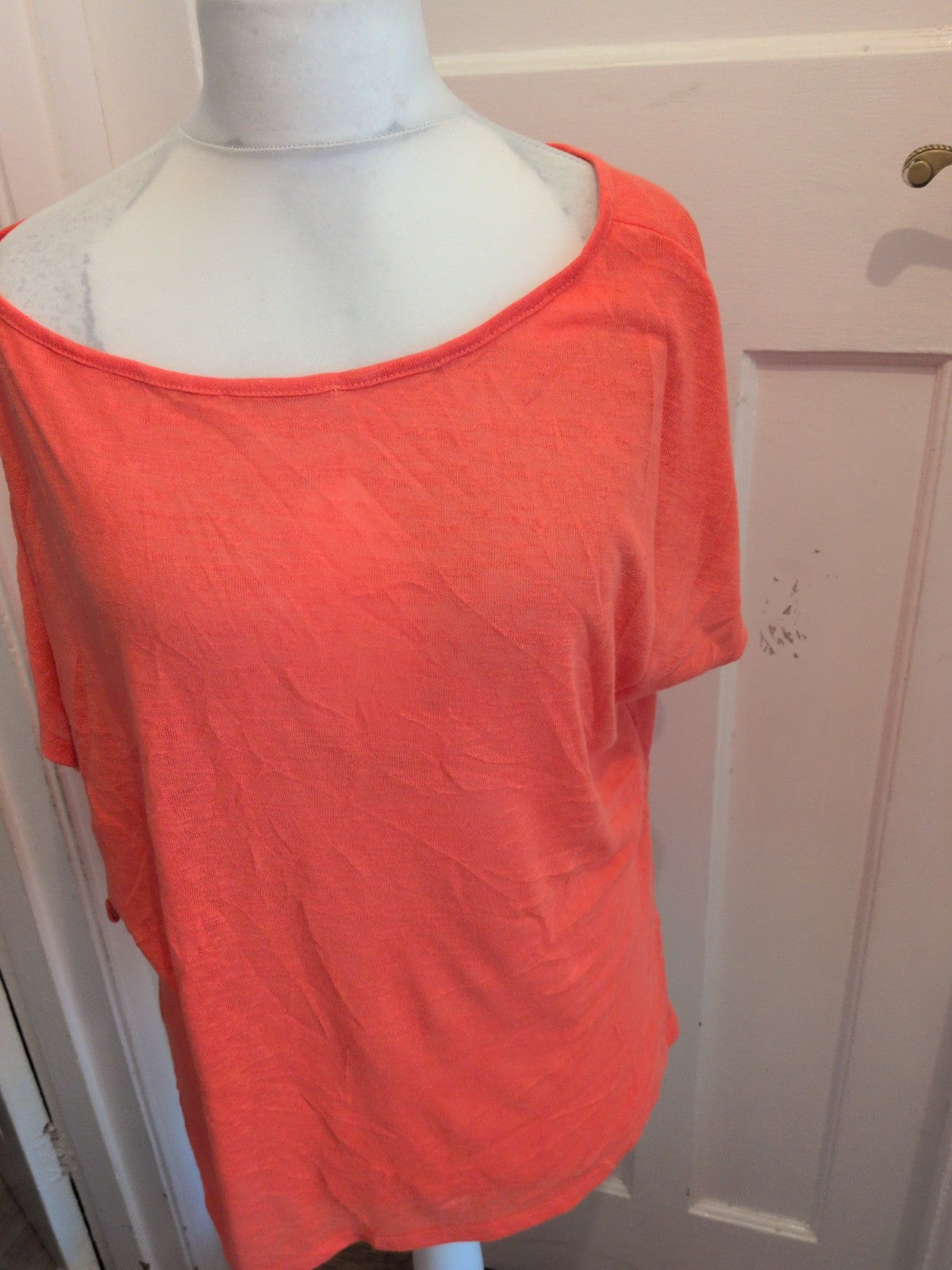 George 16 Coral Short Sleeve T-shirt